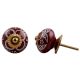 Cherry Flower Ceramic Drawer Knob